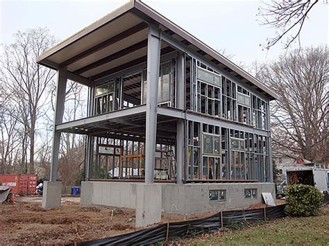 house with metal frame|metal framing for home construction.